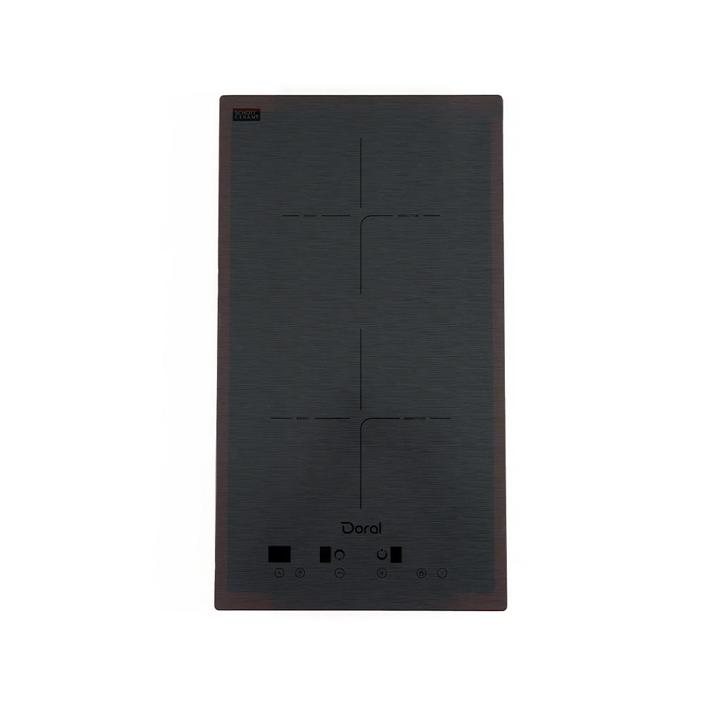 Cooktop Induction 30cm | Dark Grey Glass